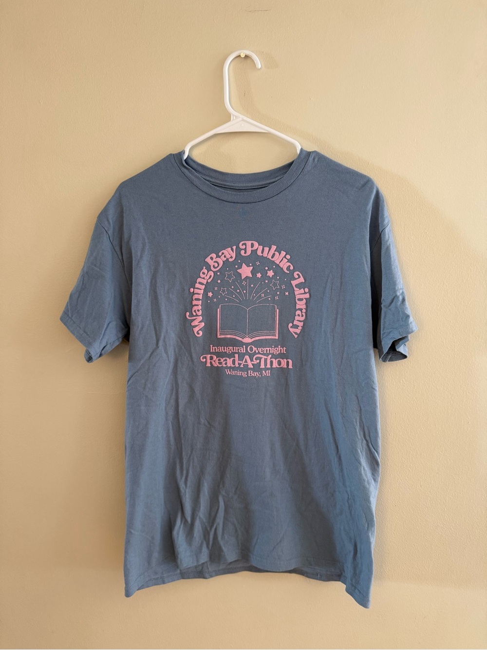 Waning Bay Public Library Read-A-Thon T-Shirt - Emily Henry bookish merch